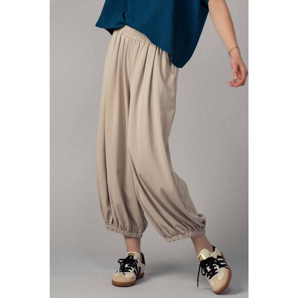Urban Daizy Boho Relaxed Fit Elastic Cuff Pants - Picture 3 of 6